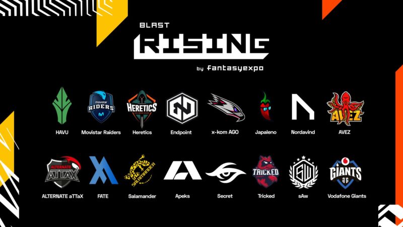 BLAST Rising 2020 Katılımcıları açıklandı!