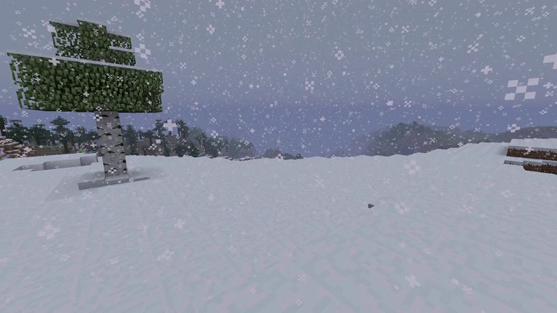 Minecraft kar yağdırma kodu